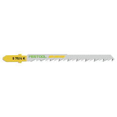Festool Jigsaw Blades, Wood Curves, S 75/4 K/5, 5-Pack (204265)