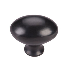 1-1/2''  Egg Cabinet Knob, Dark  Oil-Rubbed
