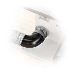 Dust Right Quick Change 2-1/2'' Elbow Tool Port