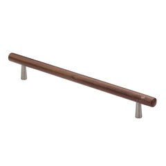 8-5/8''  Tubular Designer Wood Cabinet Pull, Oak