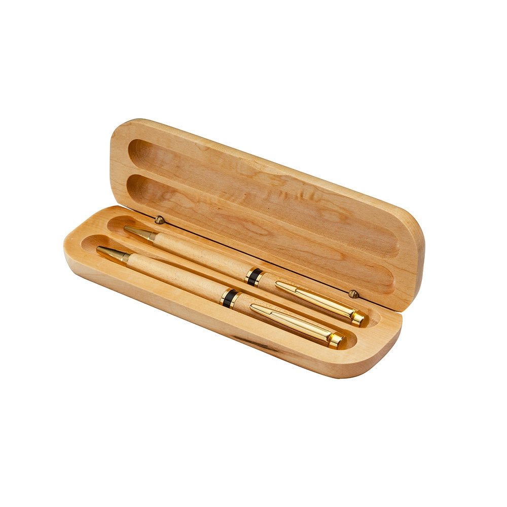 Maple Pen Box, Double