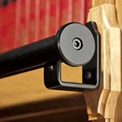 Rockler Ladder Hardware Track 6', Black Finish