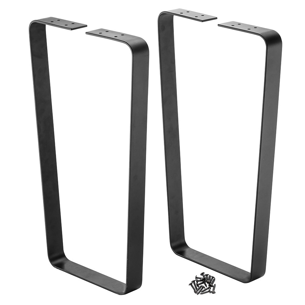 24''H I-Semble Bent Flat V-Style Steel Legs, Set of 2