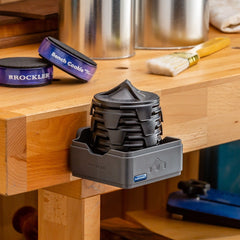 Rockler Bench Cookie Finishing Cone/Bridge Storage Rack