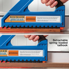 Rockler D-Handle Narrow Push Block