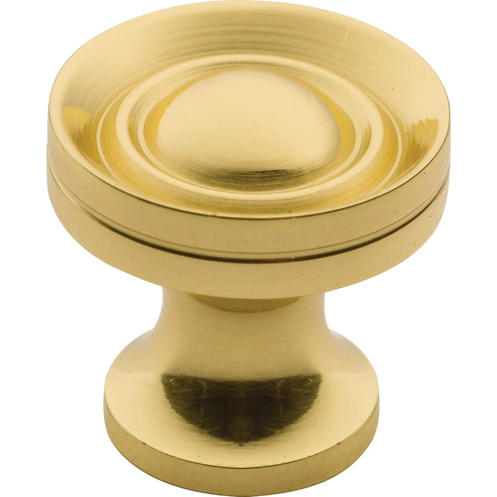 Solid Brass Classic Knob, 5/8''