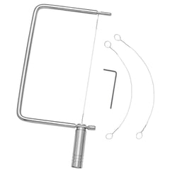 Rockler Cheese Slicer Kit, Brushed Stainless Steel