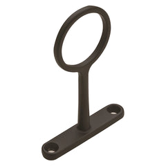 Center Supports for Hafele Round Wardrobe Rail, Dark Oil-Rubbed Bronze