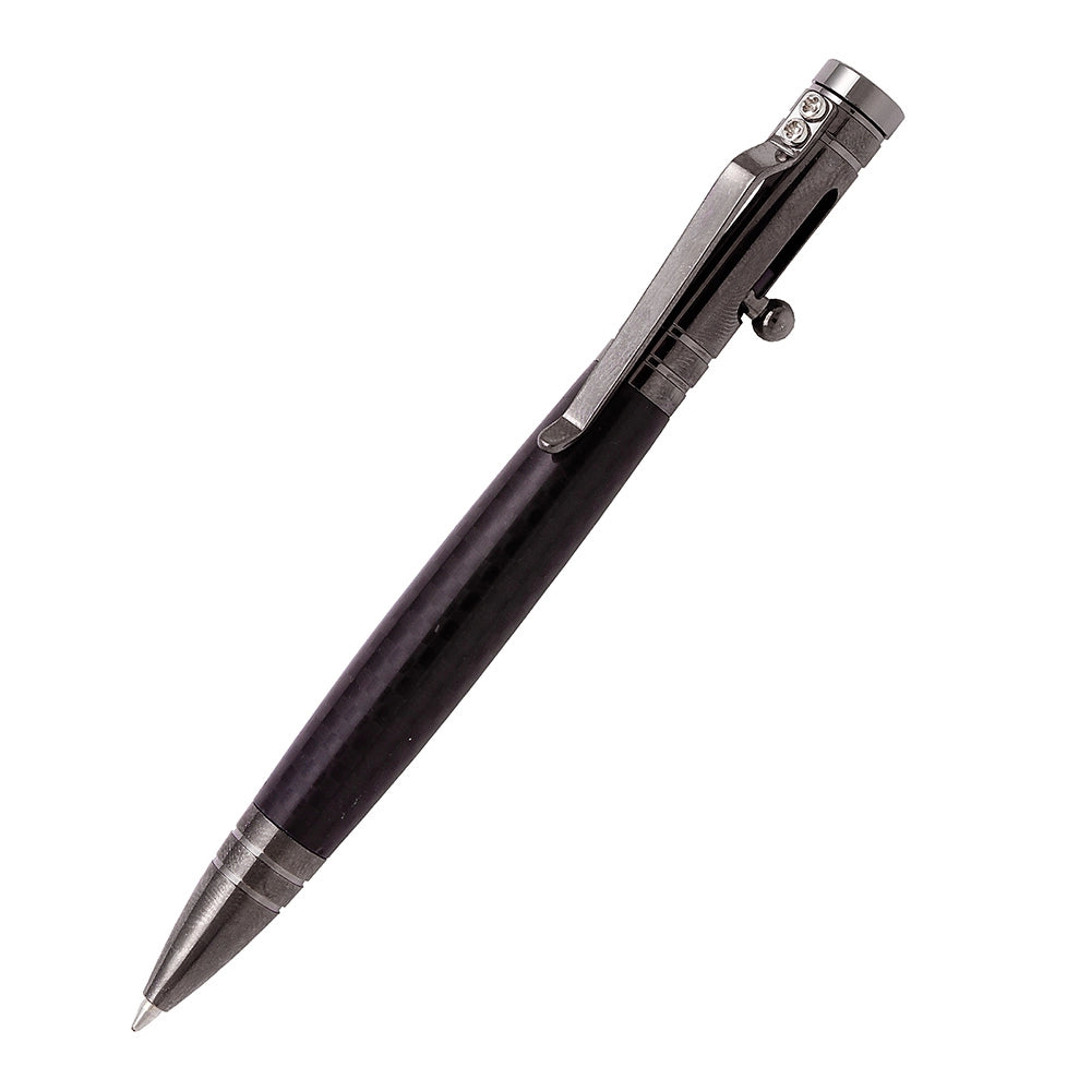Tec-Pen Bolt-Action Pen Hardware Kit, Gun Metal