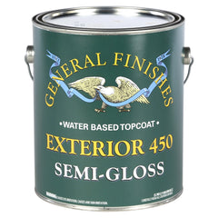 General Finishes Exterior 450 Water-based Top Coat Semi-Gloss, Quart