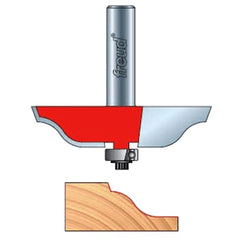 Freud® 99-513 Quadra-Cut™ Ogee Raised Panel Router Bit - 2-3/4" Dia x 5/8" H x 1/2" Shank