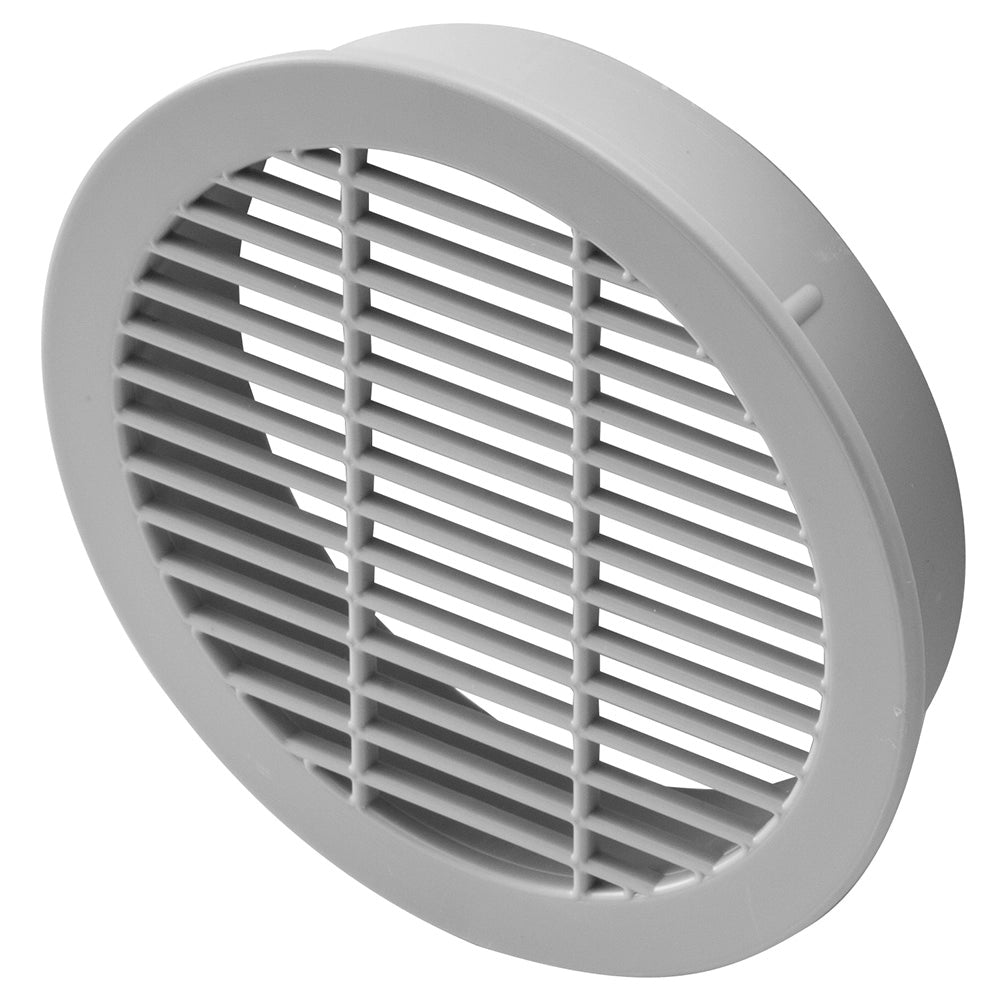 Black Round Vent Grill, Fits 3'' Hole