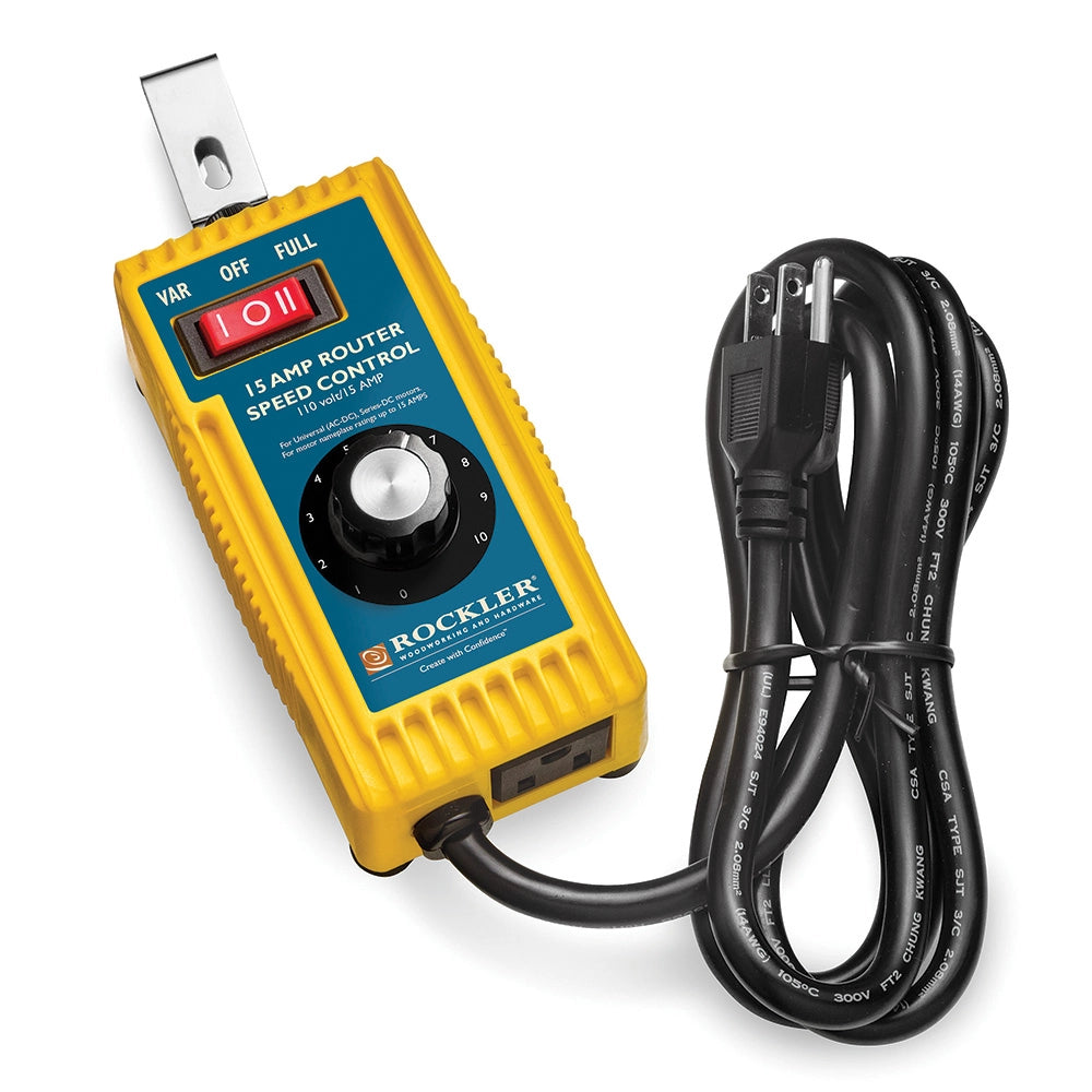 Rockler Router Speed Control