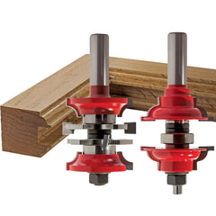 Freud® 99-267 2-pc. Entry & Interior Router Bit Set - 1-7/8" Dia x 1-7/8" H x 1/2" Shank