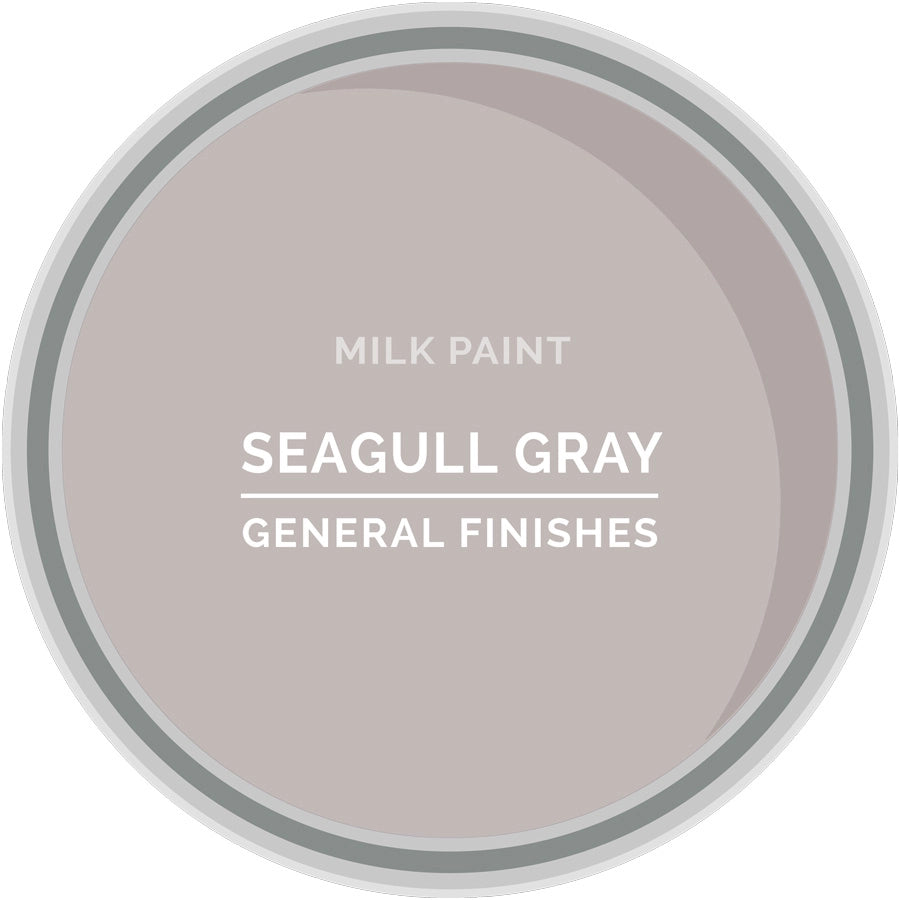 General Finishes Seagull Gray Milk Paint, Pint