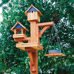 Rockler Bird Feeder Station Plan with 1/4'' MDF Templates