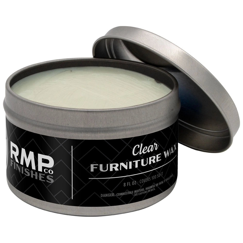 RMP Finishes Furniture Wax, Clear, 4 oz.