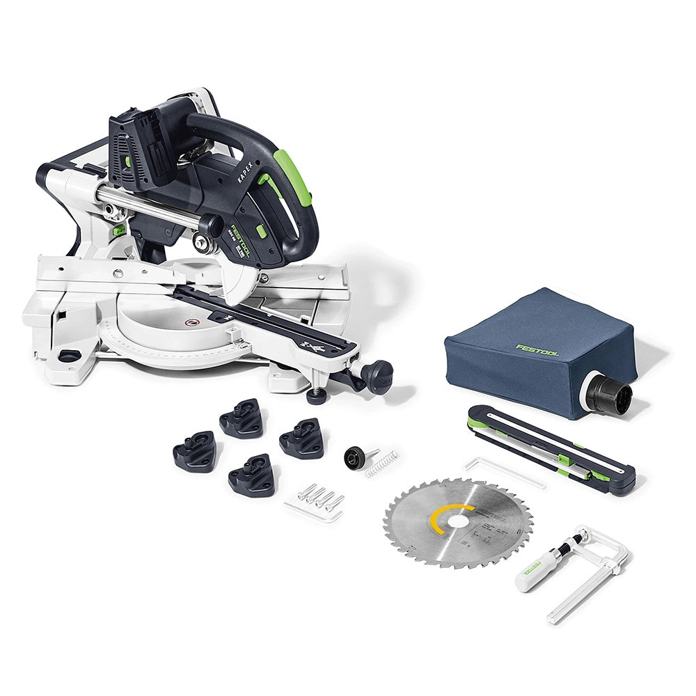 Festool Cordless Sliding Compound Miter Saw KSC 60 EB-Basic KAPEX (576848)
