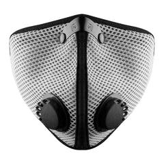 Large M2.5 Dual-Strap Mesh Face Mask, Titanium