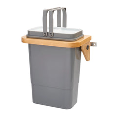 Waste Container Door Mount Swing Out Bathroom/Vanity - Single 8 Qt.