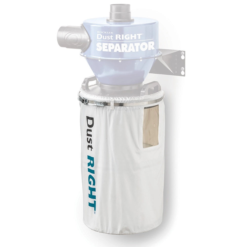 Replacement Bag for Dust Right 4'' Wall-Mount Cyclone Dust Separator