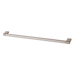 19-7/8''  Euro Bar Cabinet Pull, Satin Stainless