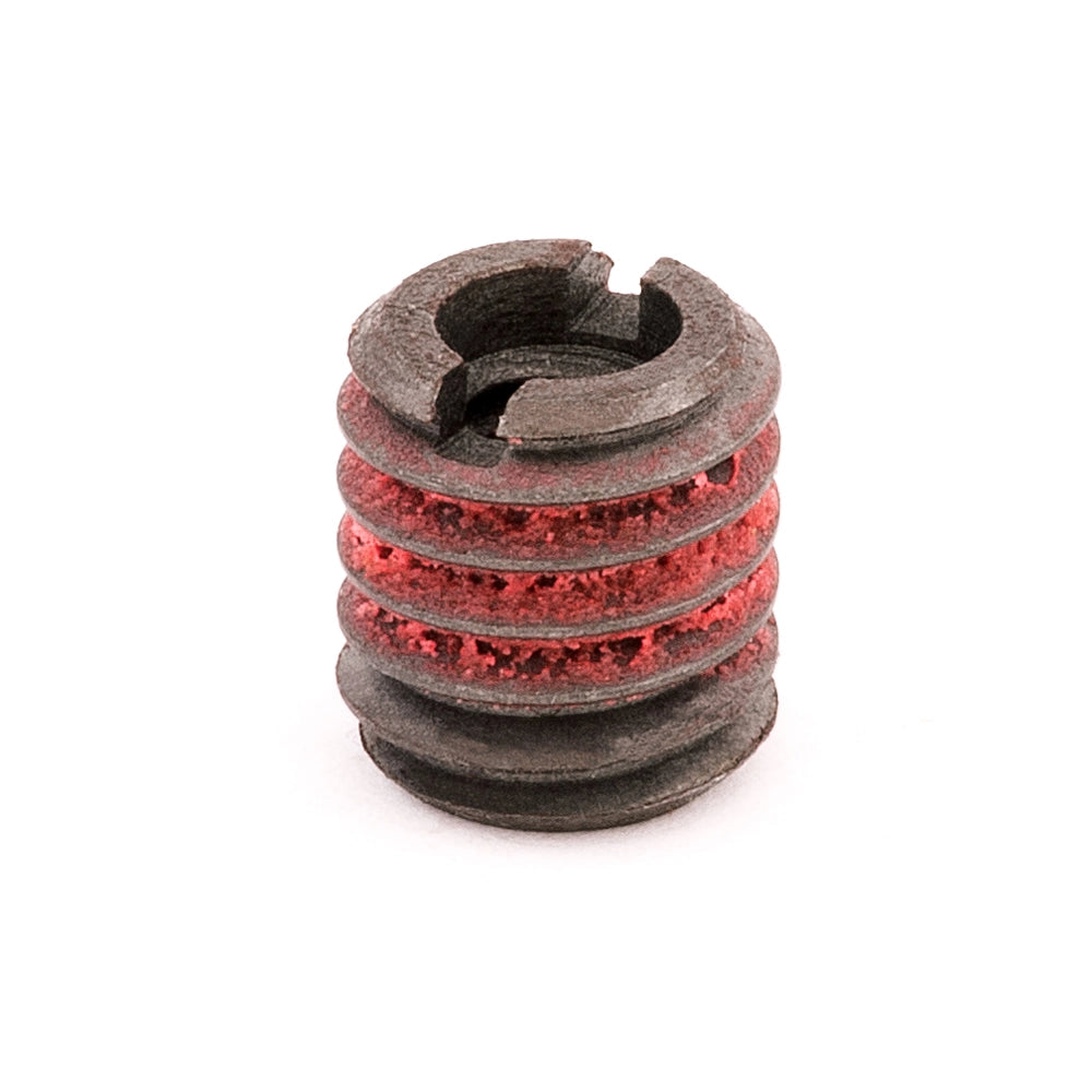 Threaded Insert for Metal - Screw Locking - Carbon Steel - 10-24 x 3/8-16 (Pack of 10)