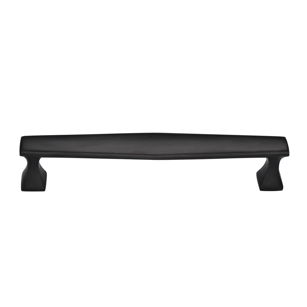 8-5/8''  Deco Cabinet Pull, Flat Black