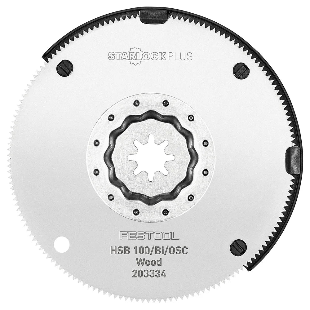 Festool Wood Saw Blade for Oscillating Multi-Tool, HSB 100/Bi/OSC, 3-15/16'' Diameter (203334)