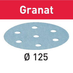 40-Grit 5'' Festool Granat D125 Abrasive Discs, 10-Pack (497145)