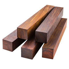 5-Pack Cocobolo Pen Blanks