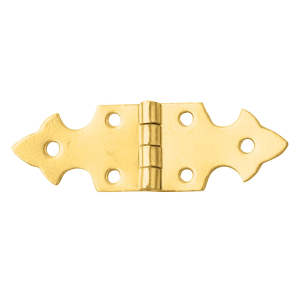 Brass-Plated Small-Strap Small-Box Fastener Hinge