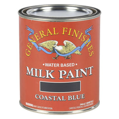 General Finishes Coastal Blue Milk Paint, Pint