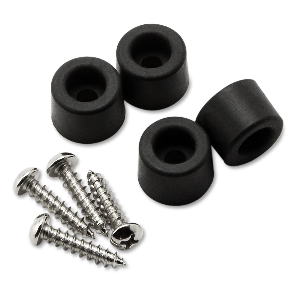 Screw-On Case Feet, Black
