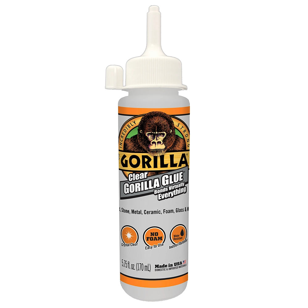 Clear Gorilla Glue, 5.75 oz.