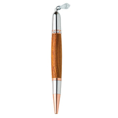 Diva Charm Pen Hardware Kit, Clear Crystals