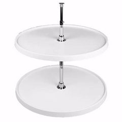 20" (508 mm) Diameter Full Circle Shelves, Almond (6072-20-15-52)