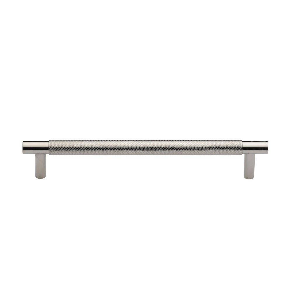 11''  Bern Knurled Cabinet Pull, Polished Nickel
