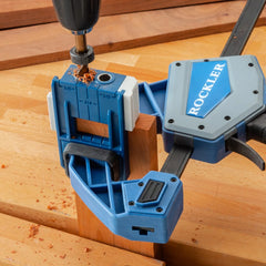 Rockler 1/4'' Doweling Jig Kit with Bit and Stop Collar