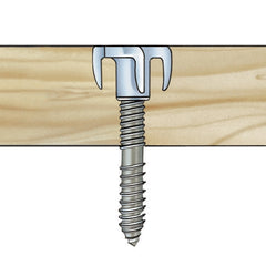 T Nuts 1/4" (#20), 8 Pack