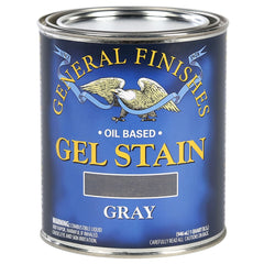 General Finishes Gel Stain, Gray, 1/2 Pint