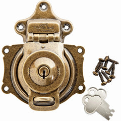 Brass Plated Spring Trunk Lock
