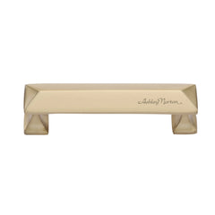 6-5/8''  Pyramid Cabinet Pull, Satin Brass