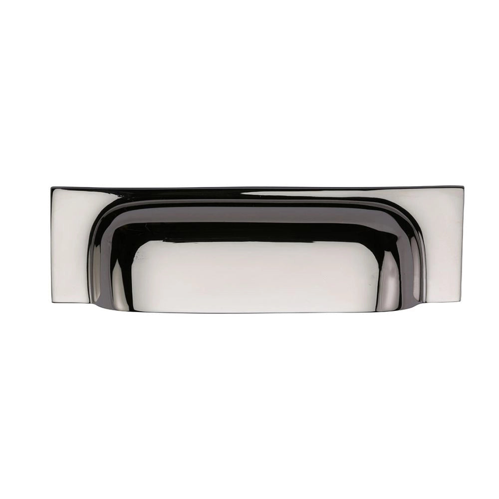 5-5/8''  Industrial Cabinet Bin Pull, Polished Nickel