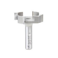Amana Tool Carbide-Tipped Spoilboard Flattening/Rabbeting Router Bit, 2'' Dia. x 1/2'' Cutting Height x 1/2'' Shank