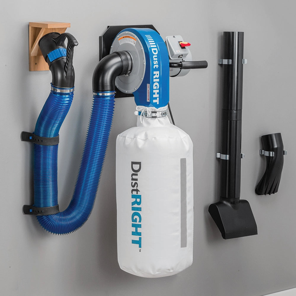 Dust Right® 4'' Hose & Handle Docking Port Kit