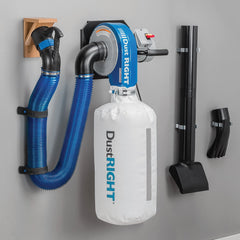 Dust Right® 4'' Hose & Handle Docking Port Kit