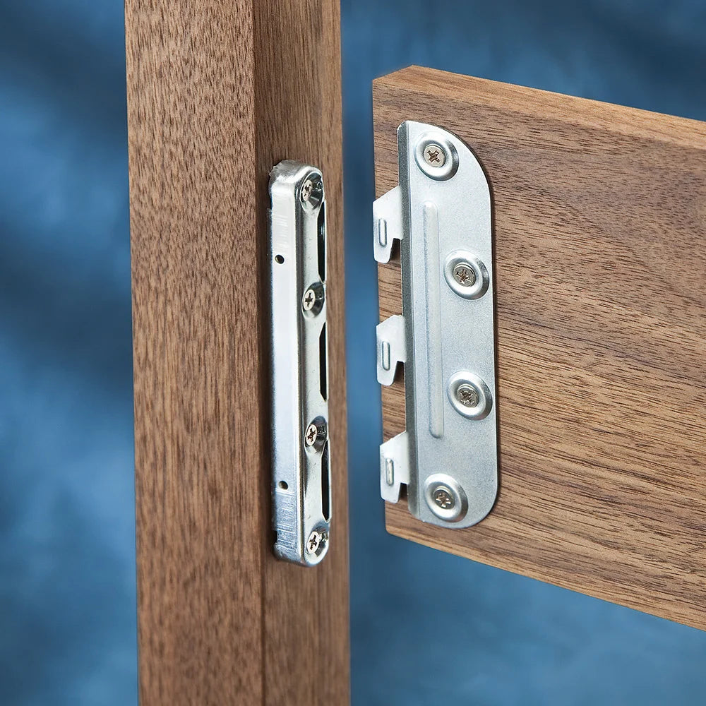 5'' Surface Mounted Bed Rail Brackets