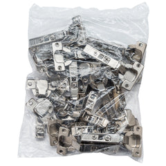 Blum® 71T5550 CLIP Top Snap-Close Full Overlay 120° Hinges, 20-Pack