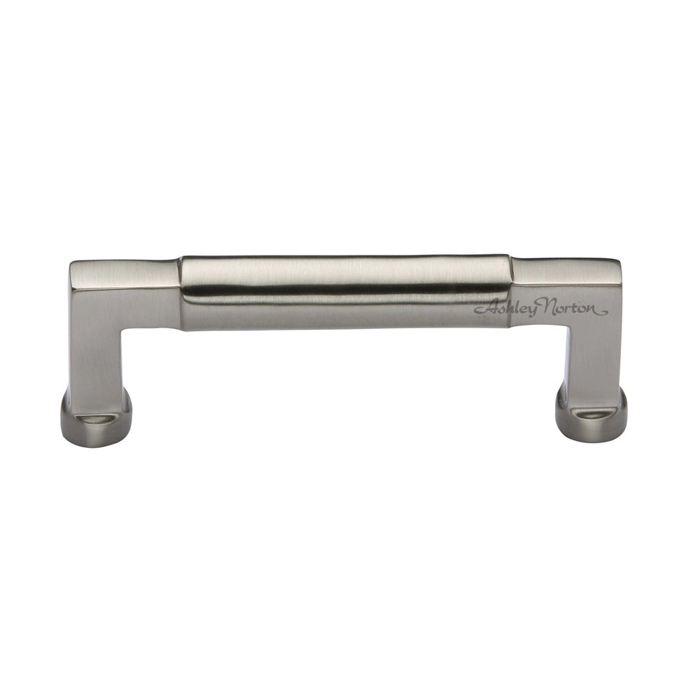 8-5/8''  Bauhaus Cabinet Pull, Satin Nickel